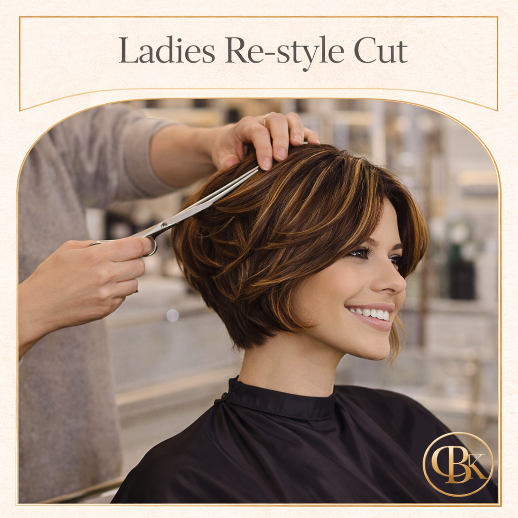 Ladies Re-Style and Cut